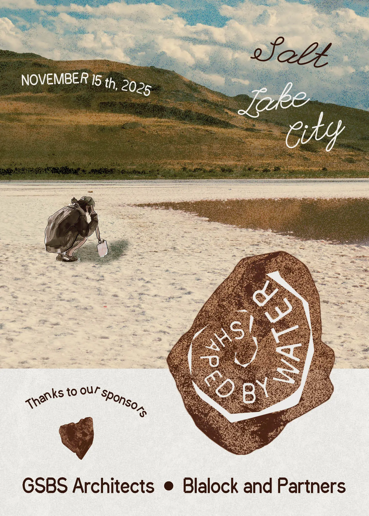 salt flats poster